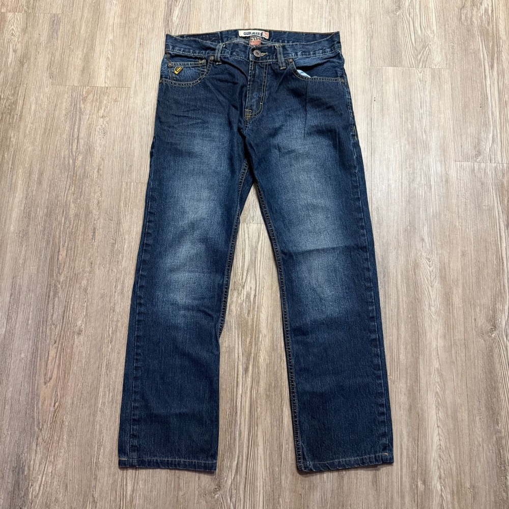Quicksilver Mens 31x28 Vintage Y2K Straight Leg Quik Jeans‎